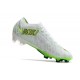 Nike Air Zoom Mercurial Vapor 15 Elite FG Vit Grön