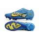 Nike Air Zoom Mercurial Vapor 15 Elite FG Mbappé Personal Edition - Blå Vit