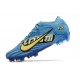 Nike Air Zoom Mercurial Vapor 15 Elite FG Mbappé Personal Edition - Blå Vit