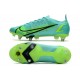 Nike Mercurial Vapor 14 Elite SG-Pro Unisex Impulse - Turkos Grön