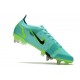 Nike Mercurial Vapor 14 Elite SG-Pro Unisex Impulse - Turkos Grön