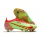 Nike Mercurial Vapor 14 Elite SG-Pro Unisex Grön Röd