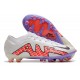Nike Zoom Mercurial Vapor XV Elite AG Vit Svart Röd