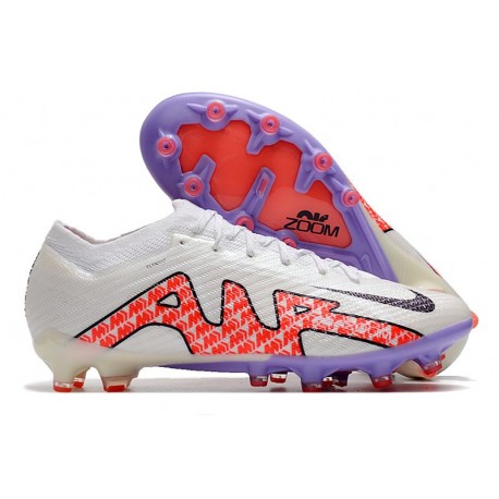 Nike Zoom Mercurial Vapor XV Elite AG Vit Svart Röd