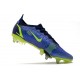 Nike Mercurial Vapor 14 Elite SG-Pro Unisex Recharge - Blå Neon Navy