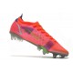 Nike Mercurial Vapor 14 Elite SG-Pro Unisex Spectrum - Röd Silver