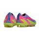 adidas X Crazyfast .1 LL FG Korean Nights Son - Lucid Lemon Blå Rosa LIMITED EDITION