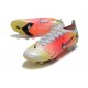 Nike Mercurial Vapor 14 Elite SG-Pro Unisex Vit Röd Silver