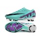Nike Air Zoom Mercurial Vapor 15 Elite FG Cyan Lila Svart