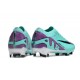 Nike Air Zoom Mercurial Vapor 15 Elite FG Cyan Lila Svart