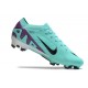 Nike Air Zoom Mercurial Vapor 15 Elite FG Cyan Lila Svart