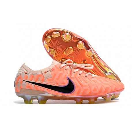 Nike Tiempo Legend X Elite FG Män PLAYER EDITION United - Orange Svart