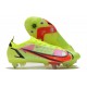 Nike Mercurial Vapor 14 Elite SG-Pro Unisex Volt Svart Bright Crimson