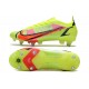 Nike Mercurial Vapor 14 Elite SG-Pro Unisex Volt Svart Bright Crimson