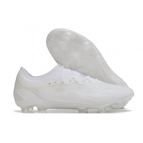 Adidas Fotbollsskor X Crazyfast Messi.1 FG Pearlized - Vit