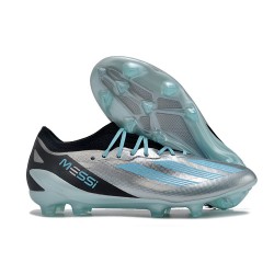 Adidas Fotbollsskor X Crazyfast Messi.1 FG Silver Blå Svart