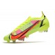 Nike Mercurial Vapor 14 Elite SG-Pro Unisex Volt Svart Bright Crimson
