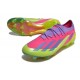 Adidas Fotbollsskor X Crazyfast Messi.1 FG Korean Nights Son - Lucid Lemon Blå Rosa