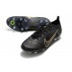 Nike Mercurial Vapor 14 Elite SG-Pro Unisex Shadow - Svart Guld Silver