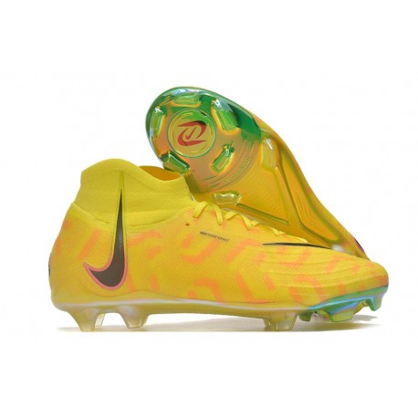 Fotbollsskor Nike Phantom Luna Elite FG Gul