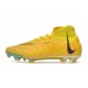 Fotbollsskor Nike Phantom Luna Elite FG Gul