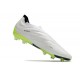 adidas COPA PURE+ FG/AG Crazyrush - Vit Svart Lucid Lemon