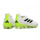 adidas Fotbollsskor Copa Pure.1 FG Crazyrush - Vit Svart Lucid Lemon
