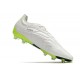 adidas Fotbollsskor Copa Pure.1 FG Crazyrush - Vit Svart Lucid Lemon