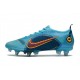 Nike Mercurial Vapor 14 Elite SG-Pro Unisex Blueprint - Blå Orange Blå