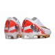 Nike Zoom Mercurial Vapor XV Elite FG Herrar Vit Svart Röd Guld