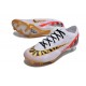 Nike Zoom Mercurial Vapor XV Elite FG Herrar Vit Svart Röd Guld