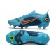 Nike Mercurial Vapor 14 Elite SG-Pro Unisex Blueprint - Blå Orange Blå