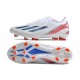 Adidas Fotbollsskor X Crazyfast Messi.1 FG Vit Blå Röd