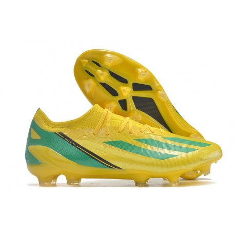 Adidas Fotbollsskor X Crazyfast Messi.1 FG Gul Grön