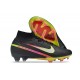 Nike Air Zoom Mercurial Superfly 9 Elite FG Svart Silver