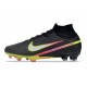 Nike Air Zoom Mercurial Superfly 9 Elite FG Svart Silver