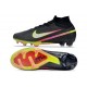 Nike Air Zoom Mercurial Superfly 9 Elite FG Svart Silver