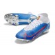 Nike Fotbollsskor Mercurial Superfly 8 Elite FG Blå Grå Röd