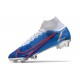 Nike Fotbollsskor Mercurial Superfly 8 Elite FG Blå Grå Röd