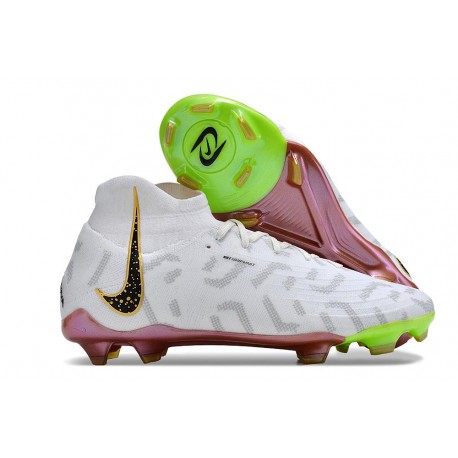 Fotbollsskor Nike Phantom Luna Elite FG X WWC Vit Svart Guld