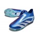 Fotbollsskor adidas Predator Accuarcy + FG Blå Vit