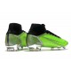 Nike Fotbollsskor Mercurial Superfly 8 Elite FG Grön Silver