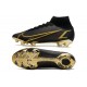 Nike Fotbollsskor Mercurial Superfly 8 Elite FG Svart Guld