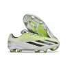 Fotbollsskor adidas X Crazyfast Strung+ FG Grå Lucid Lemon Svart 