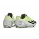 Fotbollsskor adidas X Crazyfast Strung+ FG Grå Lucid Lemon Svart 