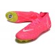 Fotbollsskor Nike Phantom Luna Elite FG Rosa Gul