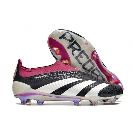 Fotbollsskor adidas Predator Elite LL FG Svart Vit Lila