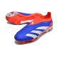 Fotbollsskor adidas Predator Elite LL FG Blå Vit Röd 