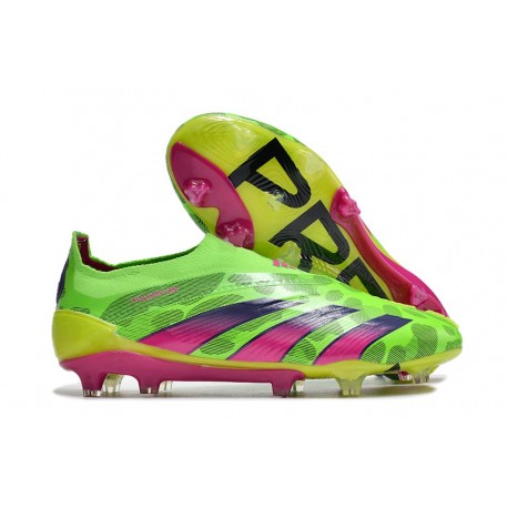 adidas Predator Elite LL FG Generation Pred Grön Rosa Lucid Lemon