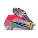 Nike Fotbollsskor Mercurial Superfly 8 Elite FG Rosa Blå Gul
